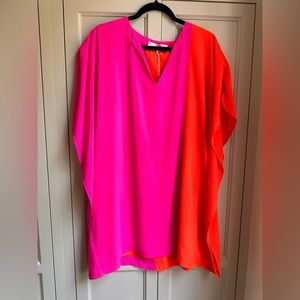 Crosby Pink/Orange Renee Dress